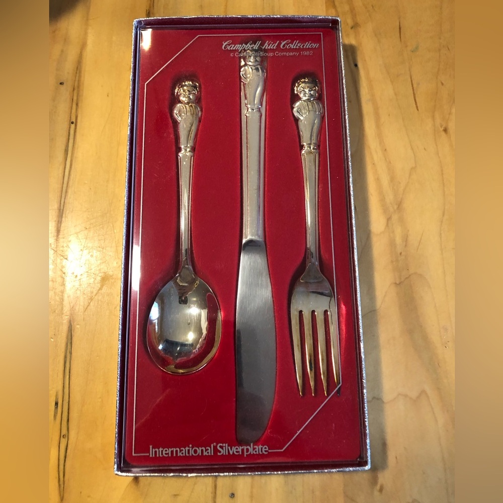 Campbell’s Soup Silver plated flatware set